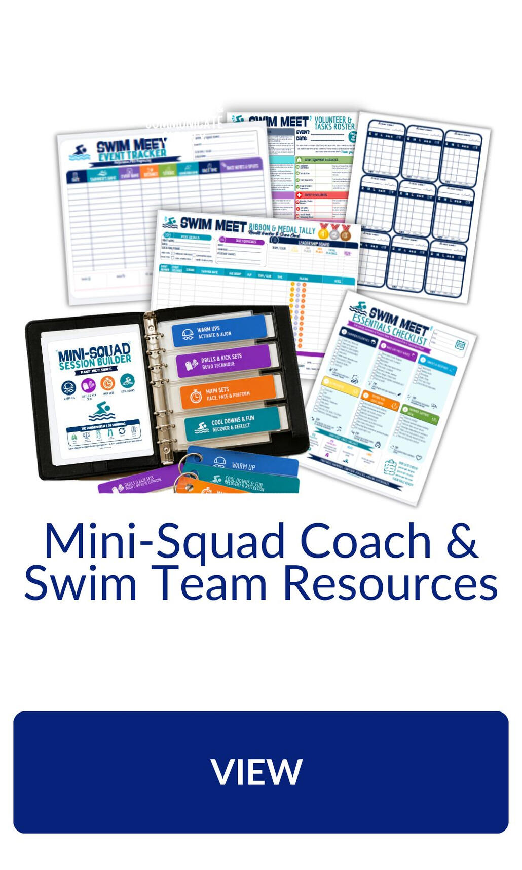 Swim Squad and swimming team coach resources
