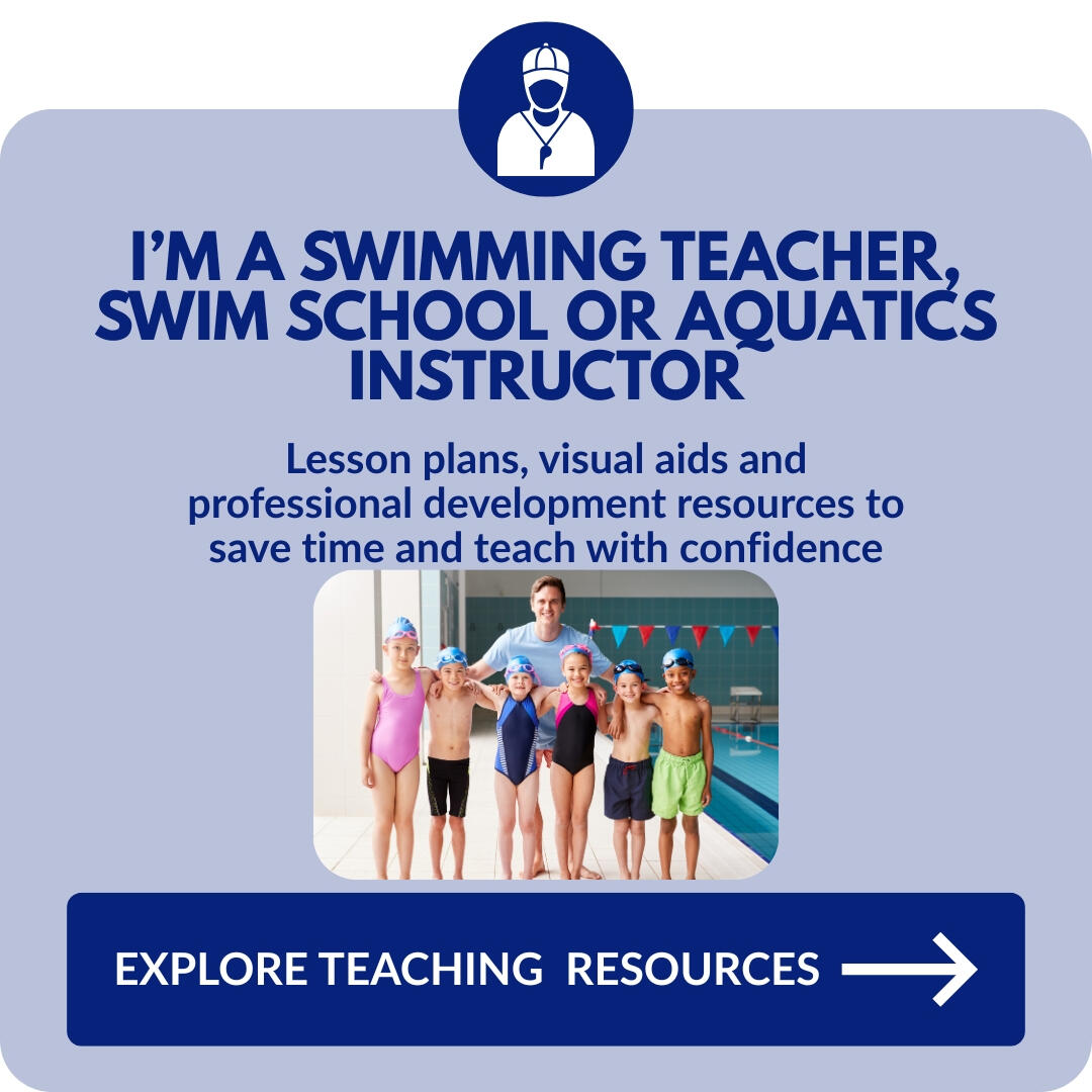 I'm a swimming teacher, swim school or aquatics instructor