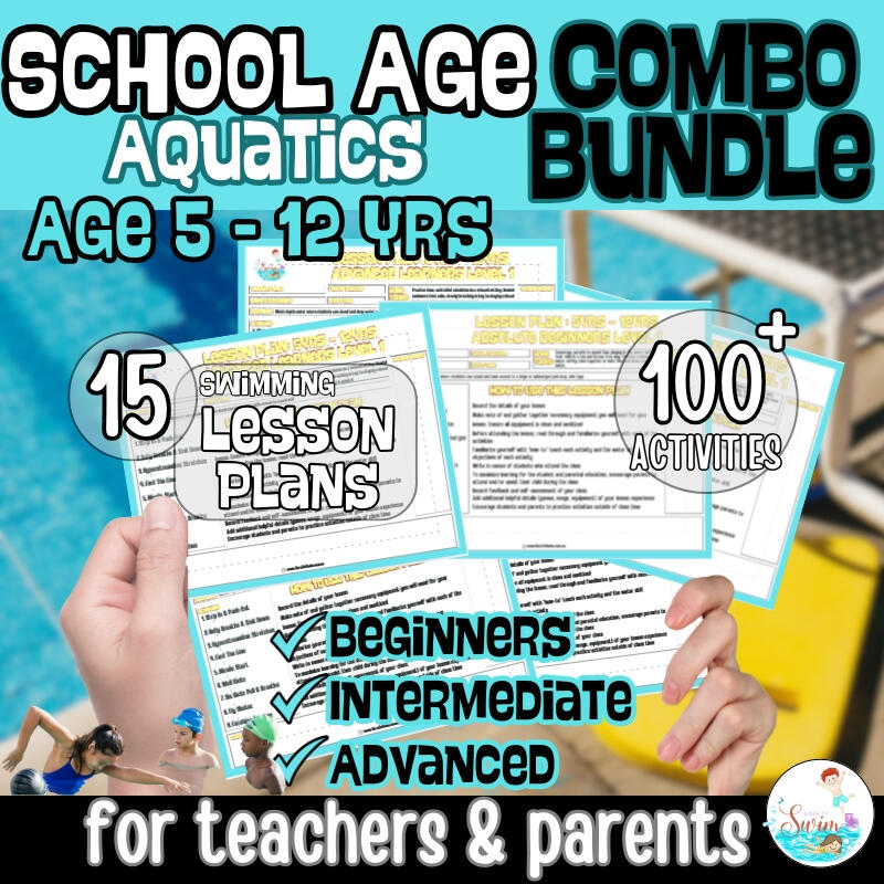 Swim teacher lesson plans for toddler 3 years to 5 years